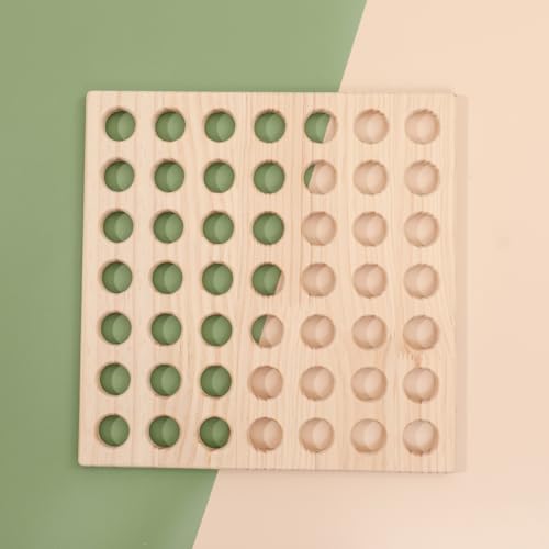 Image of Eray Wooden Toys Open Ended Busy Board with Play Silks Kid Safe Weaving Board Handwork Gift Educational Toy