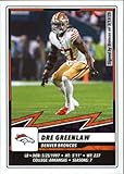 2025 Panini Stickers Football #241 Dre Greenlaw Denver Broncos Official NFL Album Sticker (Smaller than regular Card, paper thin, Stock Photo Shown)