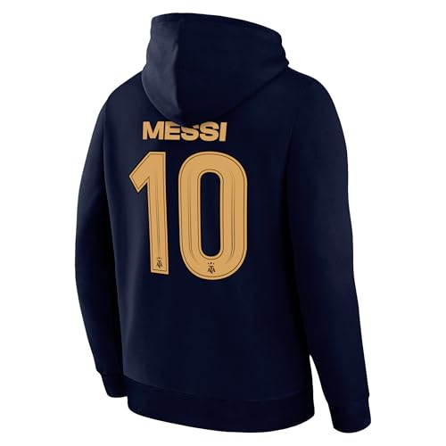 Image of Icon Sports Officially Licensed Argentine Football Association Lionel Messi Pullover Hoodie - Unisex Kids