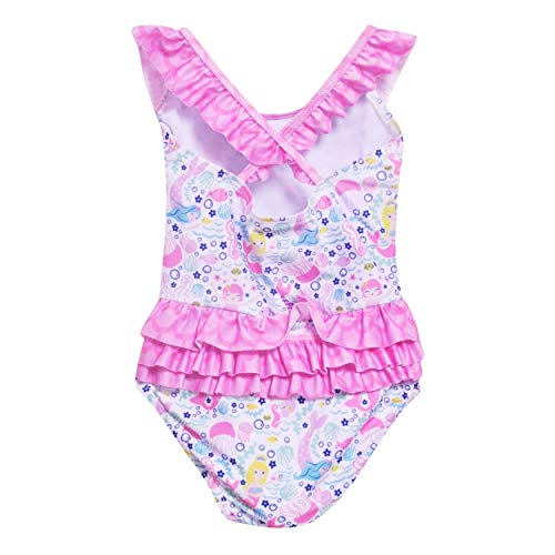 Image of Flap Happy Girls' UPF 50+ Mindy Crossback Swimsuit
