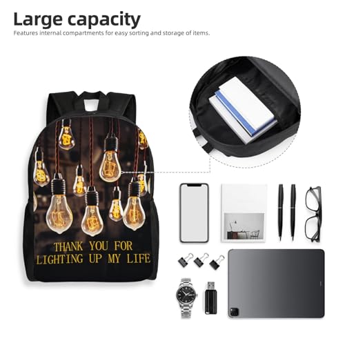 Mochila unisex ligera para senderismo y viaje miniatura 6