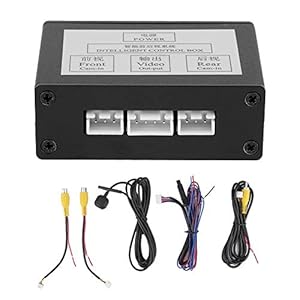 Auto Video Control Box, Parkeer Camera Converter Voor Achter View Video Switch Channel Parking Camera Converter Controle…