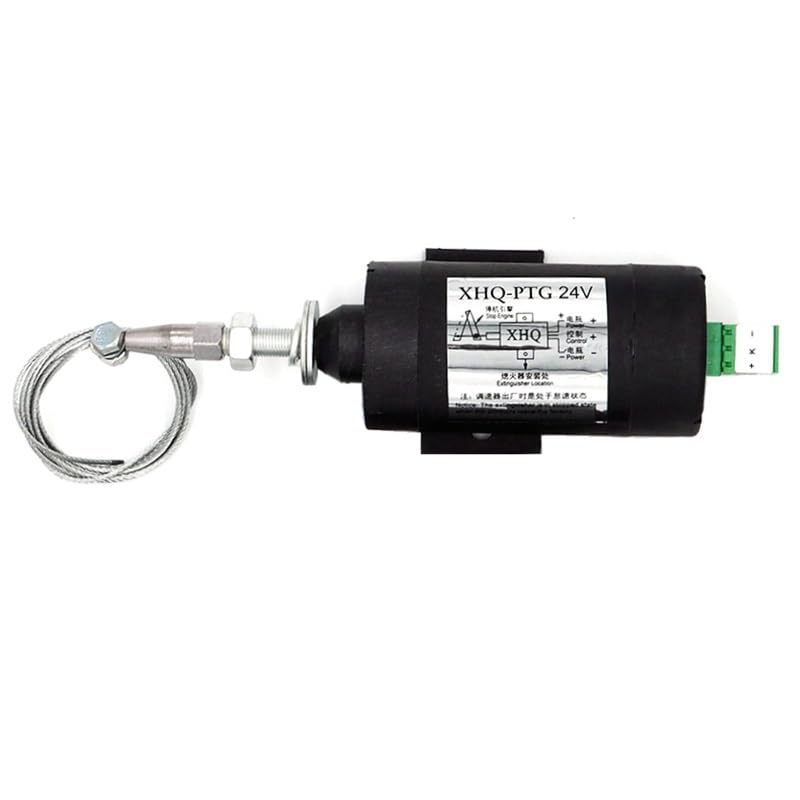 Wymiana Zaworu Sterującego Zawór elektromagnetyczny zatrzymujący silnik wysokoprężny 12 V 24 typu otwartego i zamkniętego XHQ-PTG Urządzenie do gaszenia płomienia silnika(XHQ-FZ,12V)
