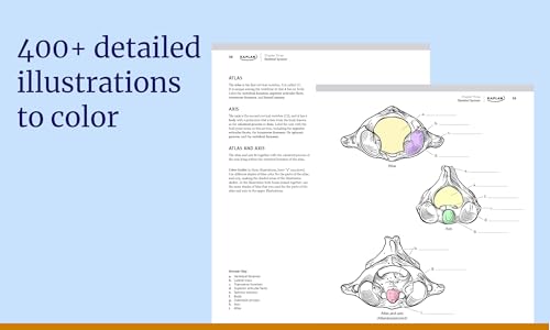 Anatomy Coloring Book with Quizzes
