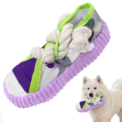 Giochi per Cani,Giochi Interattivi per Cane,Scarpa Giocattolo per Cani,Giocattoli Squeak Interattivi per Cani,Gioco Cani,Peluche per Cani, Dog Toys,Giocattolo con Suono per Cane,Antinoia e Antistress