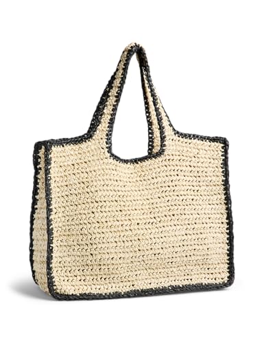 Sac cabas Pclydia Contrast Shopper avec poignées graphiques et grand volume