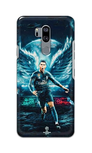 Image of Printed Hard Back Cover for LG G7 ThinQ | LG G7 Plus Back Cover (Famous Football Player -K2) -190724(DP)