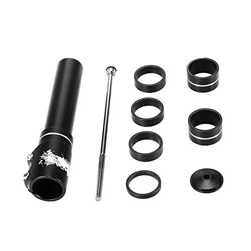 Bicicleta Stem Riser, Romacci Extensor de haste de garfo de liga de alumínio para extensão de haste