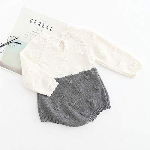 Jimmackey Neonata O-Collar Maglia Body Tuta Manica...