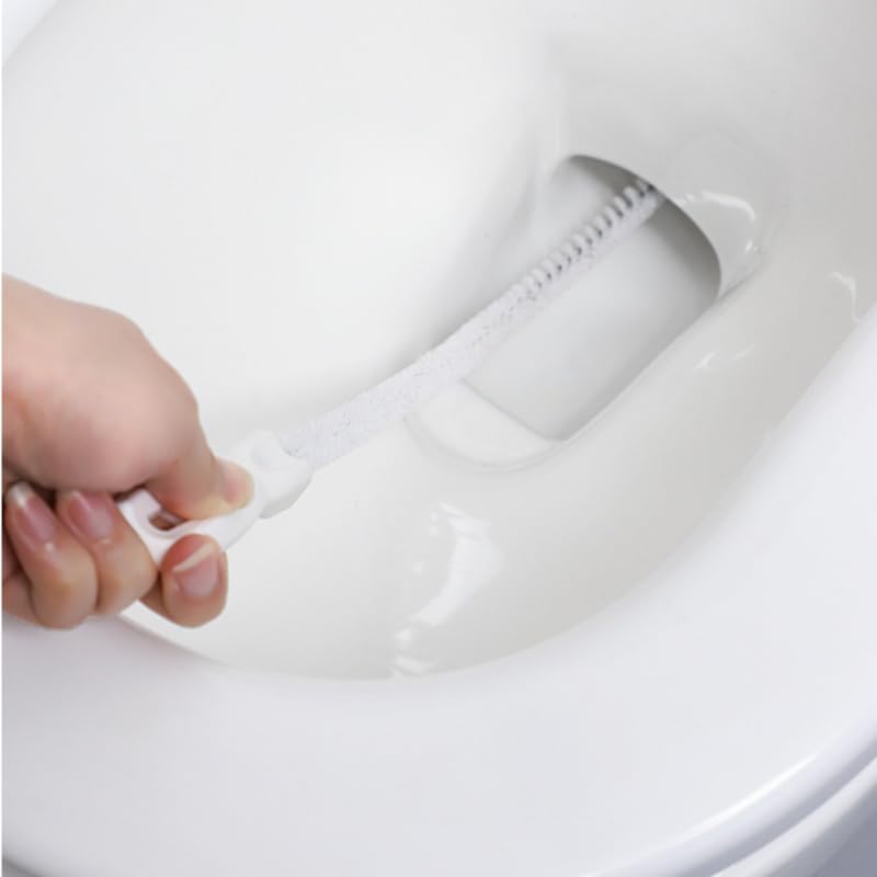 Image of 2 Pack Sink Snake Drain Clog Remover Tool Kit with 1 Pairs of Gloves - Hair Clog Remover for Sink, Shower, Kitchen, and Tub, White