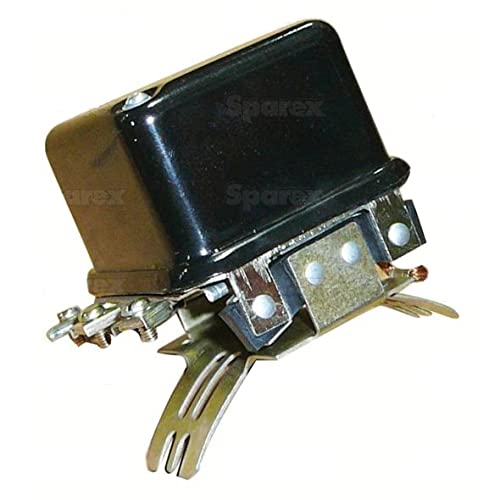 Regulador de voltaje de generador de 12 voltios (montaje en sillín) - Massey-HarrisMassey-FergusonMinneapolis-MolineOliverTractores blancos