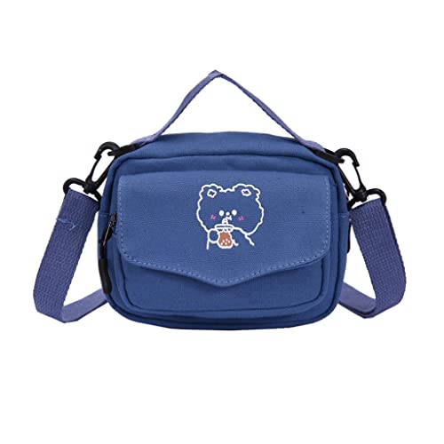 Japanese High School Girls Small Bag Women Handbags and Purses Canvas Itabag Women Crosssbody Bags