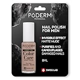PODERM - MICOSI DELLE UNGHIE – SPECIALE UOMO - SMALTO INVISIBILE COLOR NUDE - TEA TREE - Corregge e migliora l