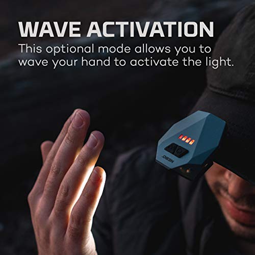 Nebo Einstein Cap Light | Rechargeable 50 Lumen Cap Light 18 Hours Of Operation Between Charges #TOP4
