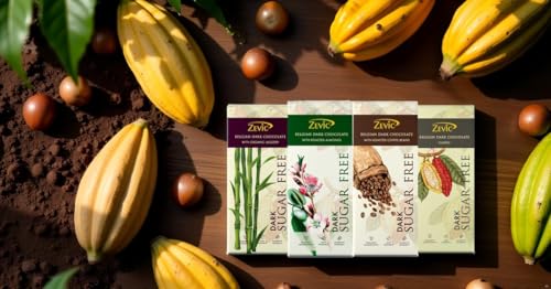 ZEVIC Store ZEVIC Sugar Free Dark Pack of 4 · 40 g (160 g total) - Image 7