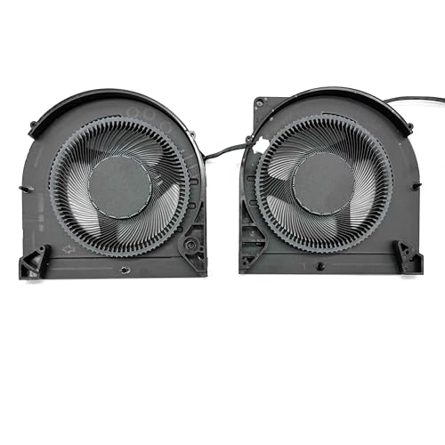 Image of BestParts New CPU+GPU Cooling Fan Replacement for Lenovo LOQ 15IRX9 (Type 83DV), P /N: 5H40S20996 5H40S20997 5H40S20998 (5V Fan)
