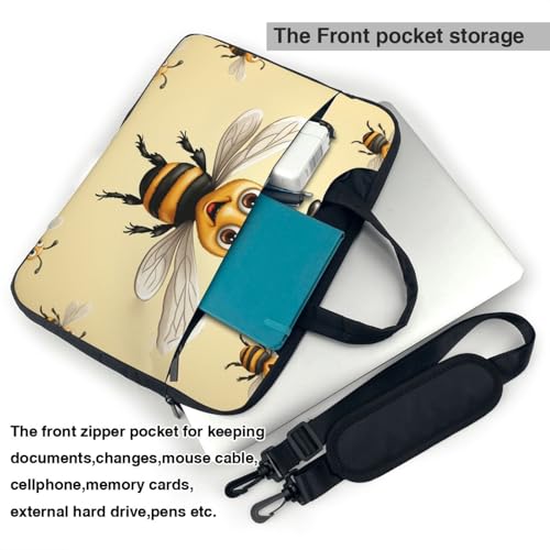Housse ordinateur portable antichoc Honey Bee étui premium