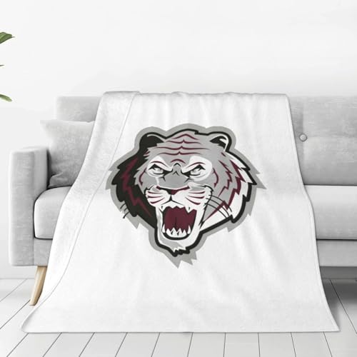 XRPUONG Campbellsville A University Fleece Blanket, Very Soft Microfiber Flannel Blanket for Couch Warm and Cozy for All Seasons