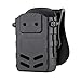 CYTAC 5.56mm Rifle Magazine Pouch Fits M4/M16/AR15 Magazines, Polymer AR-15 Mag Holder with Belt Paddle, M16 Mags Holster, M4 Tactical Mag Carrier, Quick Draw, Ambidexterous Use