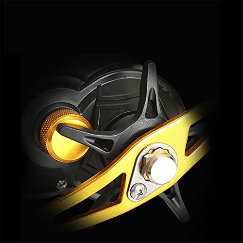 Mochalight Baitcasting Reel,Long Casting Baitcaster Fishing Reel 7.2:1 Speed Ratio Anti-Explosion Line Magnetic Brake Low-Profile Reel #TOP7