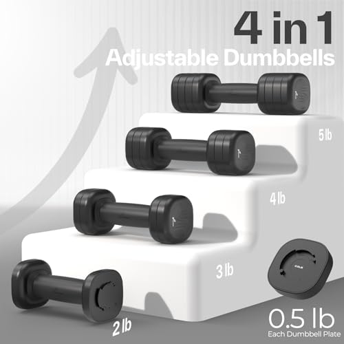Set of 2 Adjustable Dumbbells 50lbs
