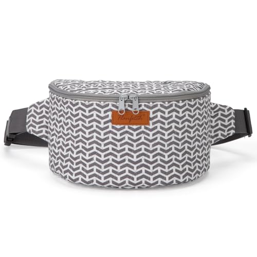 Image of Yarn Crossbody Waist bag Small Yarn Storage Organizer for Yarn Skeins-Organizer for Crochet Hooks and Accessories
