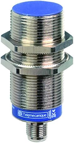 Telemecanique XS630B1MAU20 Universal Series Inductive Proximity Sensor, Multi-Function, Metal 30-mm Barrel, 2-Wire AC/DC Wiring, PNP Input, NO Output, 1/2"-20 UNF Micro-Connector