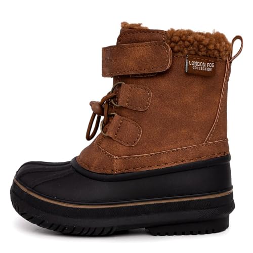LONDON FOG Boys Oxford Toddler Cold Weather Snow Boot2