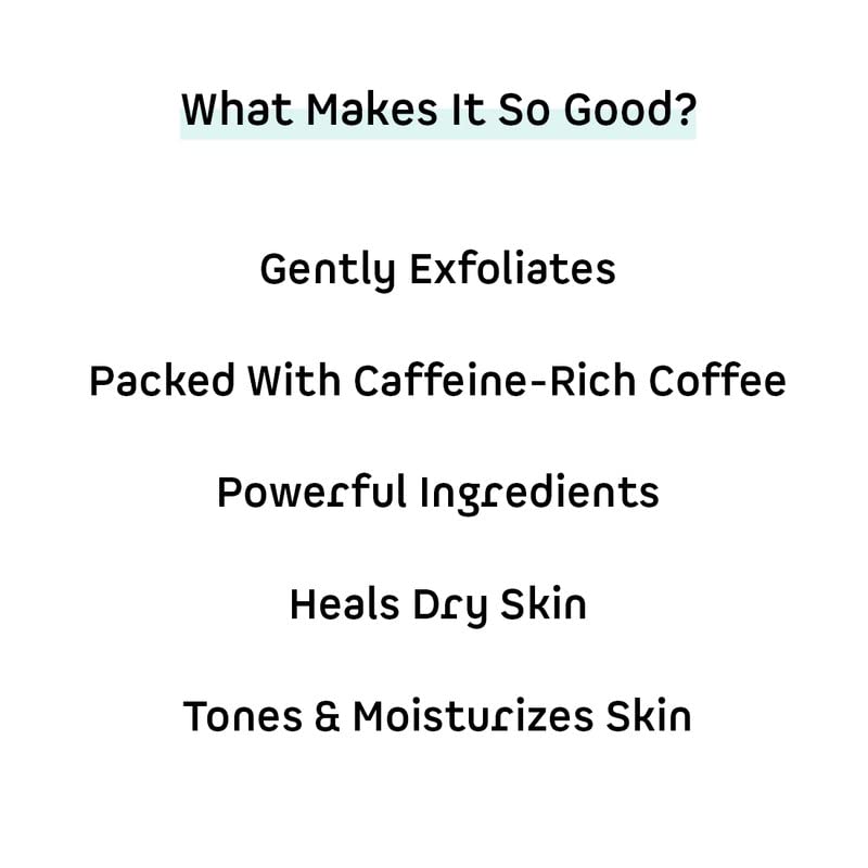 mCaffeine Milk & Coffee Moisturizing Face Scrub for Gentle Exfoliation & Tan Removal | Scrub with Shea Butter & Almond Milk for Fresh & Glowing... - Image 6