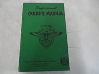 Professional Guide's Manual B001MSZJ00 Book Cover
