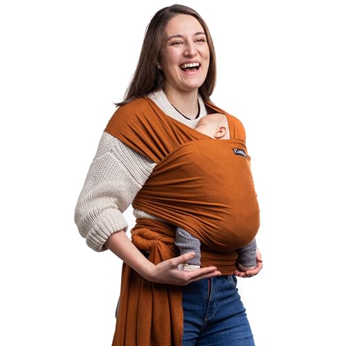 CuddleBug Tragetuch Baby Neugeborene - Elastisch und Bequem