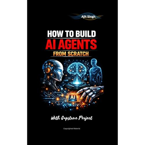 How To Build AI Agents Audiolibro Por Ajit Singh arte de portada
