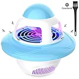 【Sicher und energieeffizient】: Ungiftig, keine Chemikalien oder Strahlung für Kinder, umweltfreundlich. Mückenlampe können auch für Säuglinge, Kinder und schwangere Frauen verwendet werden. DC 5V-1A, 2,5 W Leistung.