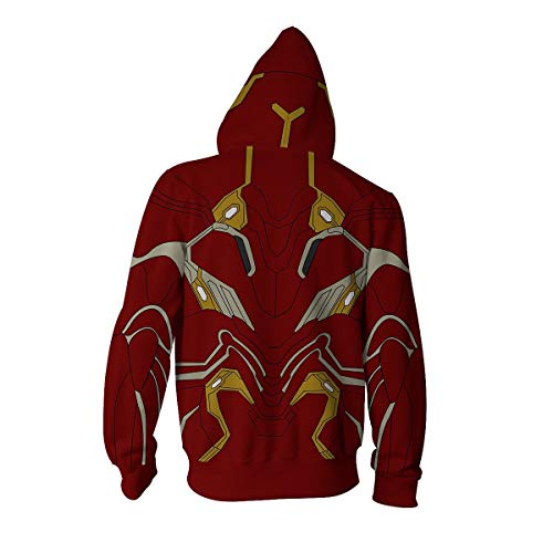 Image of 3D Captain Fashion Cosplay Hoodie Jacket