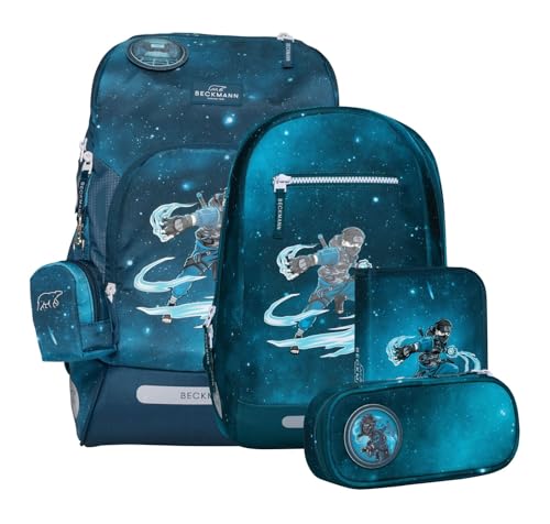 Beckmann Active Air FLX Schoolbag Set 6-teilig 20-25L Ninja Master