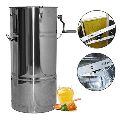 Home 304 Stainless Steel Honey Extractor Honey Separator Thick Frame Beehive Machine Beekeeping Bee Machine Shake Honey Machine
