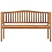 QJBSAVVA Chaise Longue Da Esterno Panca Da Esterno Salotto Da Giardino Esterno Panchine Da Esterno - Panca da Giardino 150 cm in Legno Massello di Teak per Parchi Camera Da Letto Cortile Campeggio immagine