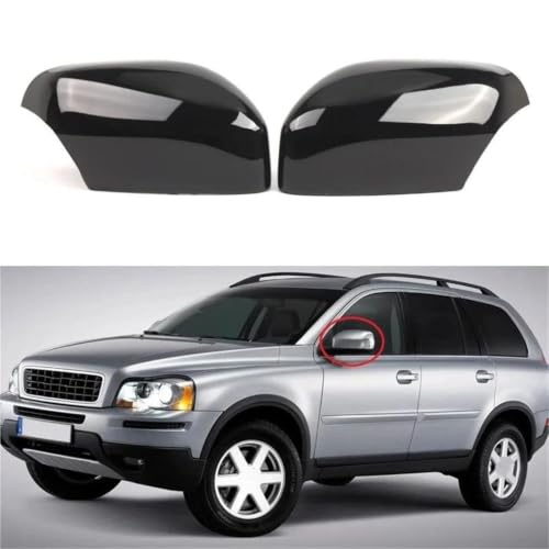Coque rétroviseur Volvo XC70 XC90 protection durable boîtier noir - 2