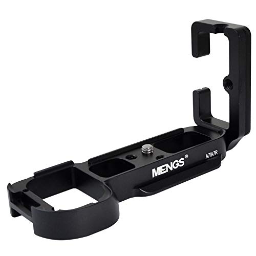 MENGS A7/A7R Cámara sólida Aluminio Plato de liberación rápida en Forma de L para Sony A7/A7R Cámara