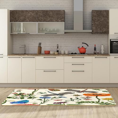 Alfombrillas de cocina absorbentes lavables para lavadero y pasillo 3