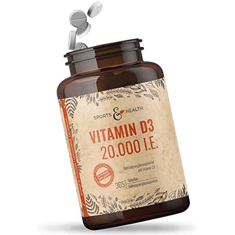 Vitamin D3 20000 Depot - 365 Tabletten Cover