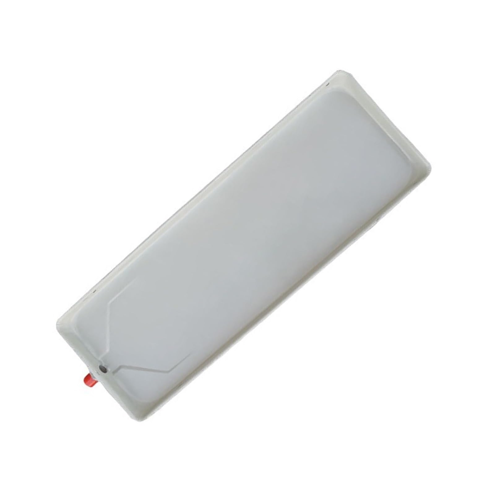 Genérico Bandeja de Goteo con desagüe para Aire Acondicionado, Bandeja de Drenaje de condensado galvanizada con Tubo de Agua de 2 m, Ideal para Aires acondicionados de Ventana y Unidades Mini-Split,
