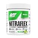 GAT - NITRAFLEX - Testosterone Enhancing Powder, Increases Blood Flow, Boosts Strength and Energy, Improves Exercise Performance, Creatine-Free (Green Apple, 30 Servings)