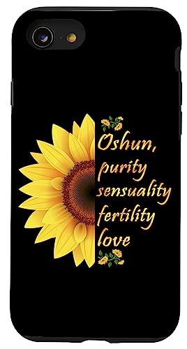 Oshun Orishas Goddess Oxum Ifa Yoruba Religion Sunflower �X�}�z�P�[�X iPhone SE (2020) / 7 / 8 �p