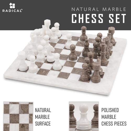 Set de Ajedrez de Mármol Luxury 15 pulgadas miniatura 2