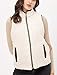 NE PEOPLE Women’s Quilted Vest – Reversible Lightweight Sleeveless Full Zip Up Faux Fur Lining Gilet Jacket with Pockets