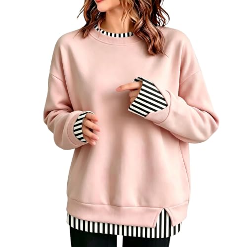 Lcyu Ladies Jumpers Sweatshirts Fashion Pullover Sweaters Women's Clothing