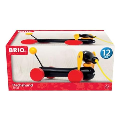 BRIO Dachshund Pull Along Toy for Toddlers Cover
