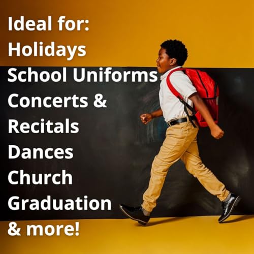 Deer Stags Boys' Lace-up Dress Comfort Oxford Formal Kids’ Shoes4