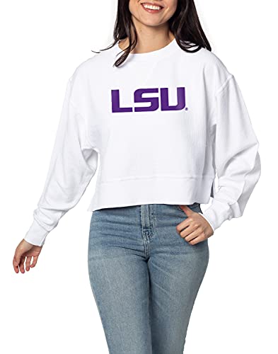 Image of chicka-d NCAA womens Corded Boxy Pullover